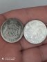 Лот от 2 монети по 1 лея 1874/ 1873 г леи от

, снимка 3