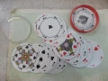 Карти за игра кръгли стари, снимка 2