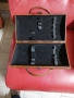 кожен куфар тип цилиндър , снимка 2