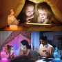 Холограмна 3D LED лампа Прицеса-дистанционно управление 16 цвята+други режими на управление, снимка 8