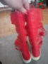 Ново!Червени интересни кецове от естествена кожа , снимка 5