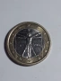 Монета 1 евро - Италия., снимка 2