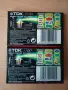 Нови аудио касети TDK D60 / 90, снимка 2