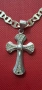 Сребърна верижка с висулка, снимка 3