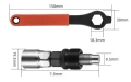Комплект инструменти за ремонт на велосипедни курбели, снимка 2