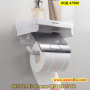 Поставка за тоалетна хартия с рафт за телефон - КОД 47500, снимка 5