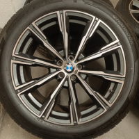 Оригинални джанти с гуми летни за BMW X5 X6 G05 G06 дот 2021г., снимка 2 - Гуми и джанти - 44585938