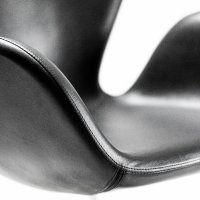 Фризьорски стол BOB ROUND - черна основа, снимка 2 - Фризьорски столове - 41668423