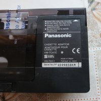 Panasonic VW-TCA7E Cassette Adaptor S-VHS-C, VHS-C, снимка 4 - Чанти, стативи, аксесоари - 41349782