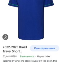 Nike BRASIL Loose Fit Mens Size 2XL НОВО!  ОРИГИНАЛ! Мъжка Тениска!, снимка 2 - Тениски - 42168222