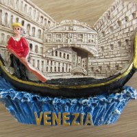 Автентичен 3D магнит от Венеция, Италия, снимка 1 - Колекции - 34606017