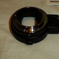 Адаптор (преходник) за обектив CANON EF към Sony E mount NEX ii, снимка 6 - Чанти, стативи, аксесоари - 41650202