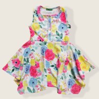 Рокля Chichlid с флорални мотиви 🌺, снимка 2 - Детски рокли и поли - 41100886