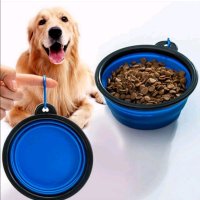 Преносима сгъваема купа за храна за куче или котка, снимка 2 - За кучета - 41918795