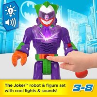 Нова детска играчка робот DC Super Friends светлини звуци + фигурка Жокера, снимка 2 - Други - 41958815
