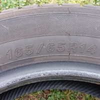 4бр летни гуми 165/65R14. Yokohama A.Drive. DOT1011. 6.5mm дълбочина на шарката. Цената е за 4бр. Вн, снимка 4 - Гуми и джанти - 36301222