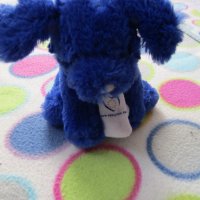 Плюшена играчка кученце синьо, снимка 1 - Плюшени играчки - 44356669