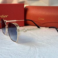 Cartier 2023 дамски слънчеви очила 4 цвята квадратни, снимка 6 - Слънчеви и диоптрични очила - 41951028