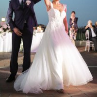 Дизайнерска сватбена рокля Atelier Sposa Bridal, снимка 6 - Рокли - 33814980