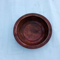 Медна чиния -сахан, снимка 1 - Антикварни и старинни предмети - 39554982