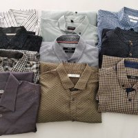 Модерни многоцветни мъжки ризи, снимка 1 - Ризи - 35843656