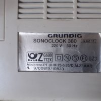 Радио GRUNDIG SONOCLOCK 380 Gernany, снимка 9 - Радиокасетофони, транзистори - 41754491