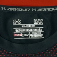 Under Armour UA Compression оригинална тениска L спорт фланелка фитнес, снимка 3 - Спортни дрехи, екипи - 41485623