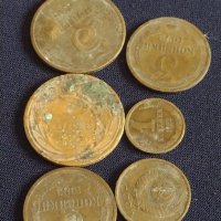 Лот монети 6 броя копейки СССР различни години и номинали за КОЛЕКЦИОНЕРИ 39302, снимка 1 - Нумизматика и бонистика - 44173774