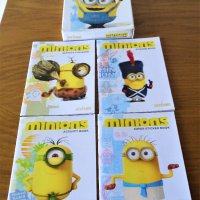 4 детски книжки Миньоните в кутия Minions, снимка 1 - Игри и пъзели - 41634828