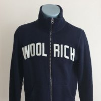 WOOLRICH Made in Italy Wool/Cotton Full Zip Mens  Size M Жилетка С цял Цип!, снимка 2 - Пуловери - 34144065