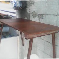 Работна   маса    с   метални  крака  /  И   сгъваема  +  2  стола   . ., снимка 8 - Градински мебели, декорация  - 44099970