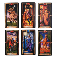Великолепни таро карти: Marchetti Tarot & Gilded Tarot & Tarot of Dreams, снимка 6 - Други игри - 36311498