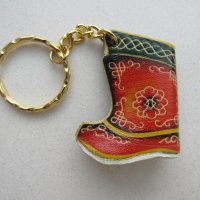  Кожен ключодържател - ботуш от Монголия, снимка 2 - Други - 33824451