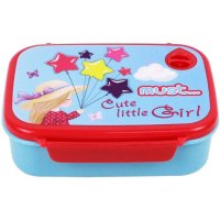 Комплект кутия за храна и шише за вода Must Cute Little Girl, снимка 3 - Ученически пособия, канцеларски материали - 42255856