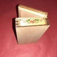 Красива Стара Дървена Кутийка , снимка 3 - Други ценни предмети - 41480137