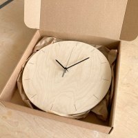 Направи си сам Часовник, Заготовка от Дърво Ф30, Оригинален Подарък, снимка 6 - Стенни часовници - 41495427