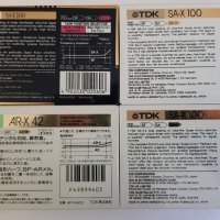 TDK SA-X ; TDK AR-X аудиокасети, снимка 2 - Аудио касети - 40454635