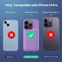 Калъф с батерия за iPhone 13 pro max 5 цвята, снимка 5 - Калъфи, кейсове - 40957720