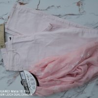 Нови розови дънки Caroll, снимка 1 - Панталони - 41880435