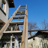Стара пожарникарска стълба. , снимка 5 - Антикварни и старинни предмети - 44823734