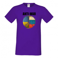 Мъжка тениска ANTI WAR,спрете войната, подкрепям Укркайна, снимка 8 - Тениски - 36115193