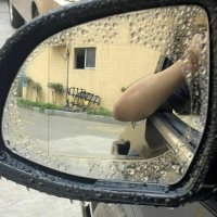 2в1 Защитно фолио за огледала огледало против дъжд и отблясъци кола, снимка 4 - Аксесоари и консумативи - 39288081