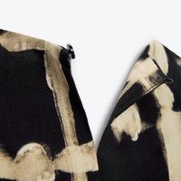НАМАЛЕНА - ZARA нова блузка 100 % вискоза, снимка 6 - Блузи с дълъг ръкав и пуловери - 41736913