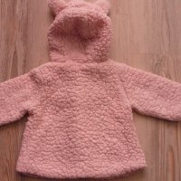 Бебешко палтенце за момиче 86/12-18 мес., снимка 4 - Бебешки якета и елеци - 42693393