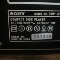 CD Sony CDP-311, снимка 2 - Аудиосистеми - 40806439