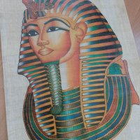 оригинален папирус от Египет, снимка 2 - Декорация за дома - 40525316