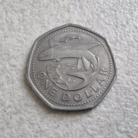 Монети. Карибски басеин. Барбадос. 1 долар  и 0.25 цента. 2 бр., снимка 7 - Нумизматика и бонистика - 40774667