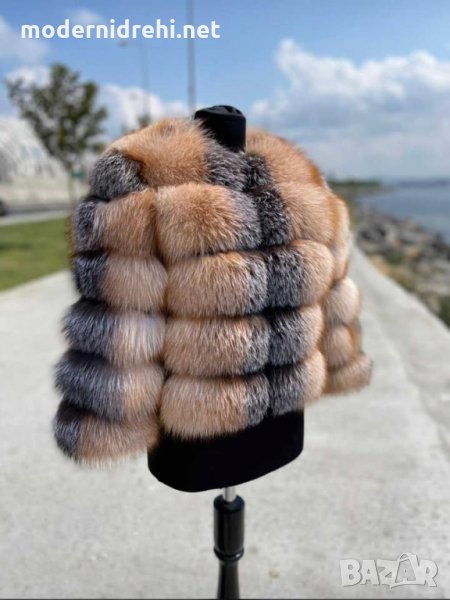 Дамско зимно палто от лисица код 84, снимка 1