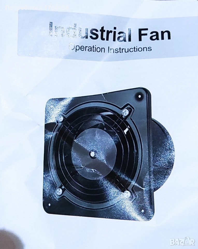 Вентилатор за вентилация,аспирация., снимка 1