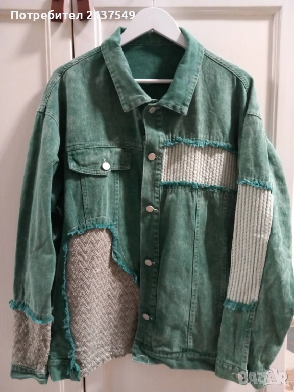 дънково яке винтидж / jeans jacket, снимка 1
